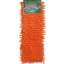 Özgürce Makarna Mop Ucu Mikrofiber Paspas Yedeği 50 Cm, Temizlik Kolaylığı Sağlar