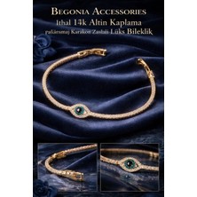 Begonia Accessories Ithal Özel Tasarım Zirkon Taşlı Kadın Bileklik 21 cm – 14K Altın Kaplama & 925 Ayar Gümüş Kaplama Seçenekli – Paslanmaz Kararmaz Baget Zirkon Şerit Bileklik – Şık Trend Kadın Takı - 13