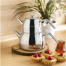 Feyza Design Büyük Boy Çaydanlık Takımı, Şık ve Dayanıklı Tasarım