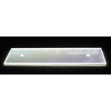 Oddity Akrilik Lazer Oyma LED Panel Lgp LED Tabela Tek Taraflı 12V 6W 462.5x128mm