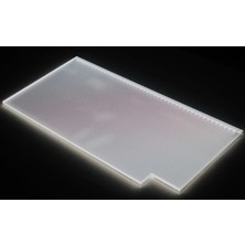 Oddity Akrilik Lazer Oyma LED Panel Lgp LED Tabela Tek Taraflı 12V 9W 462,5x229mm 6500K UL Sertifikalı