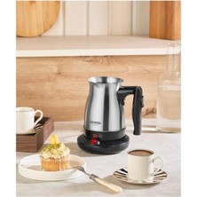 Feyza Design Türk Kahvesi Çelik Cezve, Sağlıklı ve Lezzetli Demleme