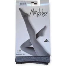 Müjde Kadın Kül Pamuklu Kalın 80 Denye Külotlu Çorap