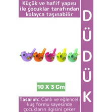 Wintoup #düdük Dayanıklı Hafif Spor Çocuk Okul Eğlenceli Çok Şık Sevimli Kuş Tasarımlı Boyun Askılı Düdük