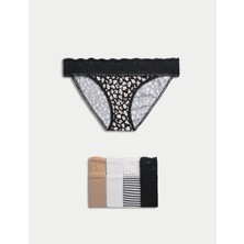 Marks & Spencer 5'li Dantel Detaylı Bikini Külot Seti