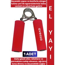 Wintoup #elyayı Dayanıklı Metal Yay Kaymaz Sporcu Müzisyen Parmak Bilek Kas Güçlendirici Süngerli El Yayı