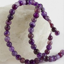 Zero Land Storozal 6 mm Parlak Akik Taşı - Mor