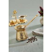 Feyza Design Desenli Döküm Cezve 4 Kişilik, Indüksiyon Ocaklarına Uyumlu, 170 ml