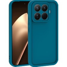 Alan Tech 15T Pro Kılıf Kamera Korumalı Zore Ananas Kapak - Koyu Yeşil