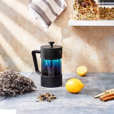 Feyza Design Şık Siyah French Press 600 Ml, Hızlı ve Kolay Demleme Keyfi