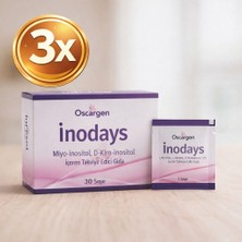 Oscargen Inodays Inositol, Folik Asit, Krom, Çinko 30 Saşe 3x
