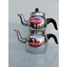 Feyza Design Paslanmaz Aluminyum Tüm Boyutlarda Çaydanlık Seti