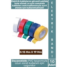 Wintoup #elektrikbandı Dayanıklı Pvc Kablo Izolasyon Onarım Kısa Devre Önleme Estetik Renkli Elektrik Bandı