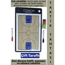 Wintoup #basketboltaktik Profesyonel Amatör Tam Yarı Saha Çift Taraflı Mıknatıslı Basketbol Taktik Tahtası