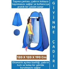 Wintoup Outdoor Piknik Balıkçılık Duş Tuvalet Gizlilik Pratik Taşıma Çantalı Otomatik Kamp Giyinme Çadırı