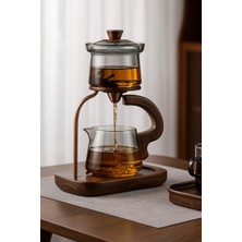 Feyza Design Paslanmaz Çelik Otomatik Manyetik Demlik Seti, Pratik ve Şık Kullanım