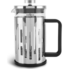 Feyza Design Paslanmaz Çelik French Press 600 ml – Lezzetli Kahve Için Ideal