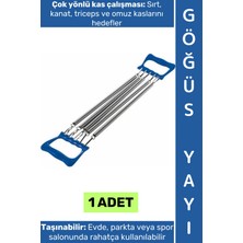 Wintoup #egzersizaleti Sırt Kanat Triceps Omuz Kas Spor Fitness Antrenman Dayanıklı Çelik 5'li Göğüs Yayı