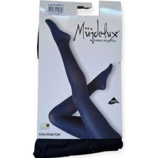 Müjde Kadın Lacivert Pamuklu Kalın 80 Denye Külotlu Çorap