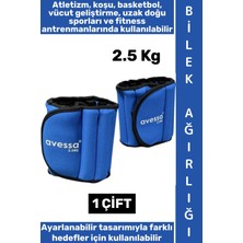 Wintoup #bilekağırlığı Koşu Fitness Kondisyon Antrenman Ayarlanabilir Cırtlı El Ayak Bilek Ağırlığı 2.5 kg