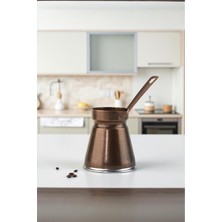 Feyza Design Büyük Boy Döküm Cezve, 6 Kişilik, Indüksiyon Uyumlu, 450 ml