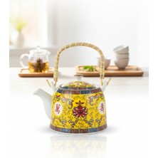 Feyza Design Paslanmaz Çelik Demlik, Şık ve Dayanıklı Çay Demleme Aracı