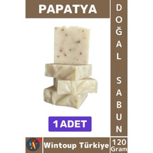 Wintoup #katısabun %100 Doğal Bitkisel El Yüz Saç Vücut Cilt Için Organik Papatya Sabunu 120 Gram