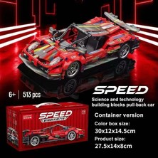 Ekincioğlu 9055-7  Toyse Toys Bricks Speed Kırmızı -Ekn