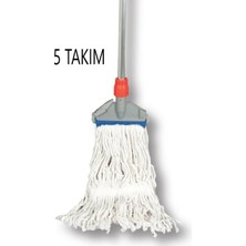 Özgürce Yumuşak ve Dayanıklı 5'li Islak Paspas Seti, Temizlikte Pratiklik Sağlar