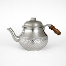 Feyza Design 18 No Alüminyum Demlik Ahşap Kulp, Şık ve Dayanıklı Tasarım