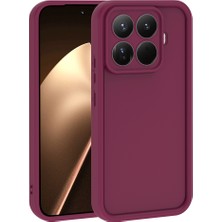 15T Pro Kılıf Kamera Korumalı Zore Ananas Kapak - Mürdüm