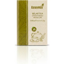 Teamix Relax Tea Limon Kokulu Melisa Çayı Bitkisel Karışımlı Çay 60 G 30 Süzen Poşet