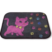 Özgürce Elekli Kedi Tuvalet Önü Paspası, Pratik ve Temiz Kullanım