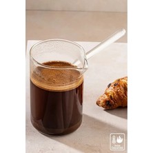 Feyza Design Ateşe Dayanıklı Borosilikat Cam Cezve, Sağlıklı ve Şık Tasarım