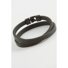 Store Mania Ieg™ Dolama Kaliteli Suni Deri Bileklik