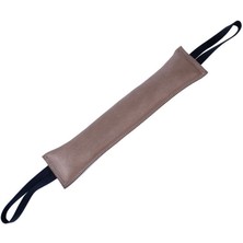 Doggie Eğitim Serisi Gerçek Süet Deriden El Yapımı Köpek Isırma Yastığı 7X40 cm Bayt