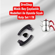 Feyza Design Minik Boy Çaydanlıklar Için Uyumlu Kulp Takımı, Üst: 8 Cm, Alt: 9 cm