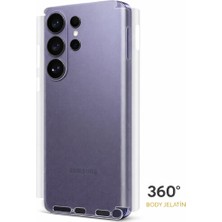 Rova Samsung Galaxy S26 Plus Uyumlu 360 Derece Arka Hidrojel Film Koruma Body Jelatin