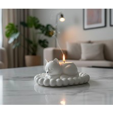 Yasmella Home Dekoratif Kedi Mumluk