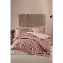 Clasy %100 Pamuk Tek Kişilik Nevresim Takımı Capella V2 Kahve