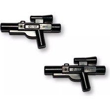 LEGO Orjinal Aksesuarlar: Işın Tabancası, Star Wars Silahı, Tabanca, Blaster Gun  (2 Adet)