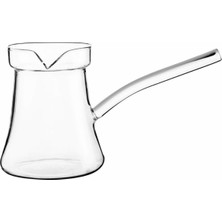 Feyza Design Isıya Dayanıklı Cam Cezve, Pratik ve Şık Tasarım