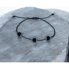 Bonicce Bileklik Dilek ve Şans Orijinal Oniks Taşlı Bileklik