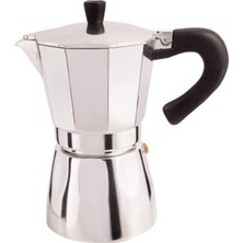 Feyza Design Küçük Boy Moka Pot Espresso Makinesi, Pratik ve Şık Tasarım
