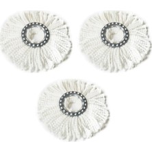 Özgürce Pratik Temizlik Döner Başlıklı Mop Yedeği 3'lü Set