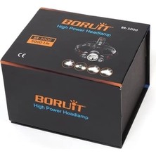 Aesco T6 Kafa Feneri 5000 Lumens 3xcree Xm-T6+2r5 Lamba LED Kamp Lambası - Lisinya