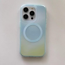 Safari Aksesuar Apple iPhone 17 Pro Uyumlu Kılıf Magsafe Özellikli Çift Katmanlı Oval Kenarlı Luxury Kapak