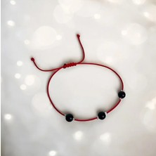 Bonicce Dilek ve Şans Bilekliği Orijinal Oniks Taşlı Bileklik