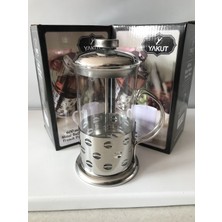 Feyza Design Kapasiteli 600 ml Paslanmaz Çelik French Press, Kahve ve Çay Için Ideal
