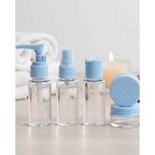 Taşınabilir 5 Parça Seyahat Kozmetik Seti 30 ml Sızdırmaz Nemere